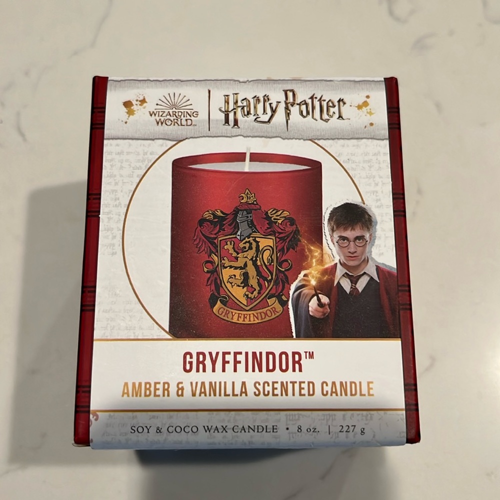 Harry Potter Gryffindor Candle